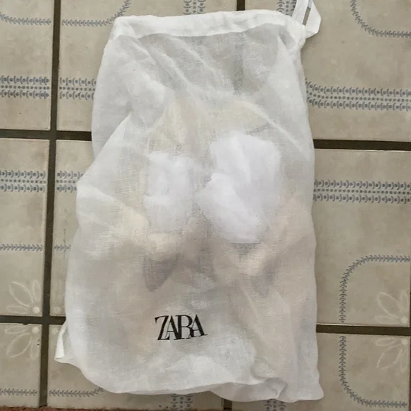 Zara Ivory Pointed Knot-Detail Mules - Picture 7 of 7